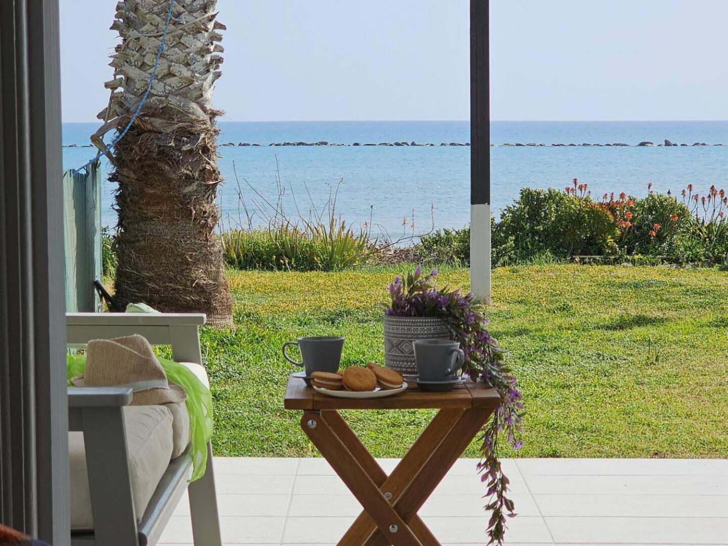 Ammos Beachfront Villa Paradise Λάρνακα Εξωτερικό φωτογραφία